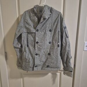 Men's Vintage Burton Jacket of the Gods (The White Collection)